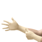 MICROFLEX CE5-512 Latex Exam Gloves X-Large Natural 1000/Ca