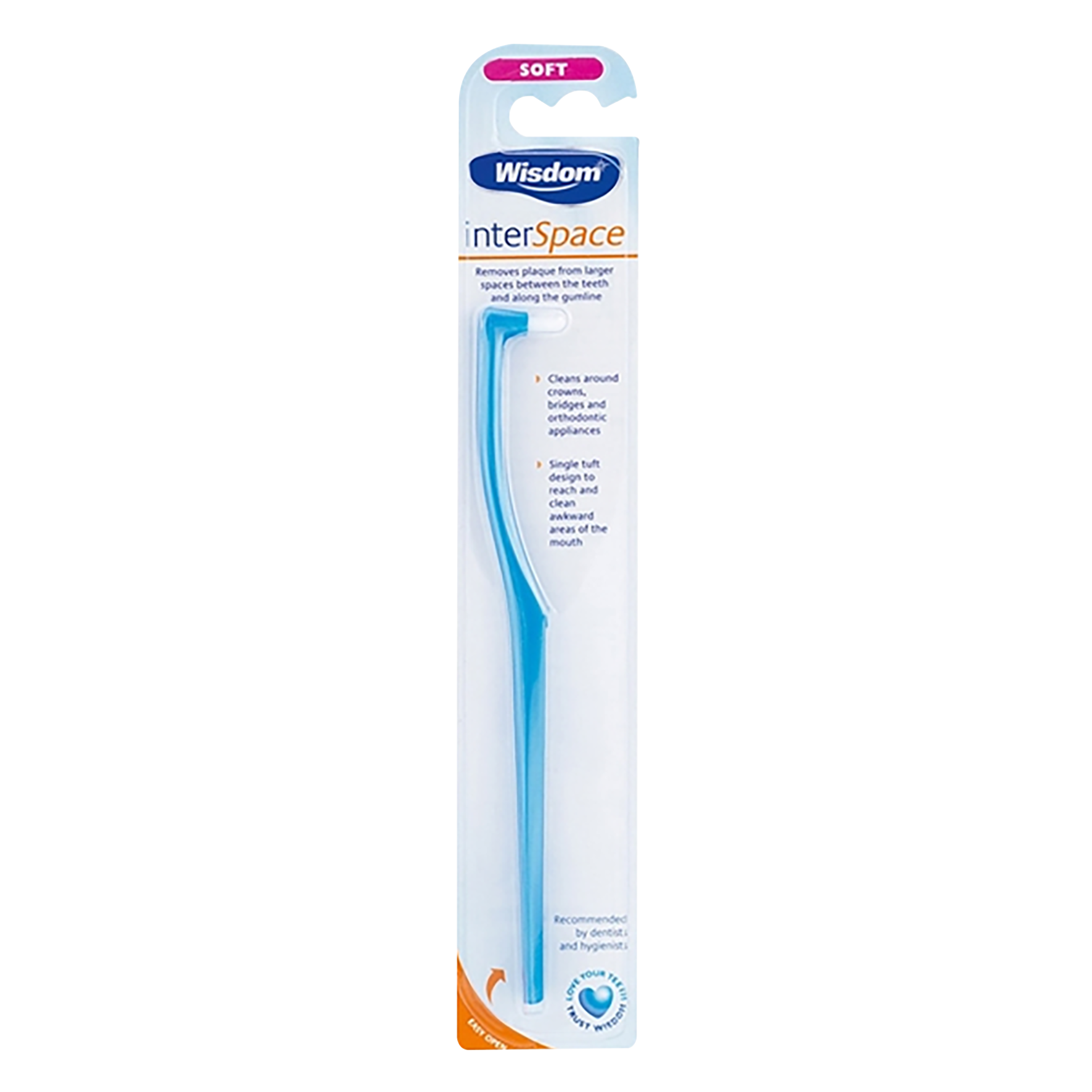 Wisdom Interspace Toothbrush Slim Tip 12pk