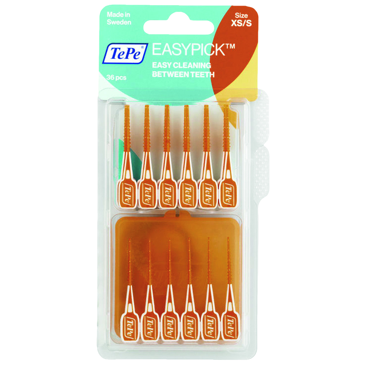TePe EasyPick X-Small/Small Orange x36 10pk