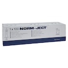 Norm-Ject Luer Lock Syringe 5mL No Dead Space 100/Bx