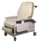 Lumex Clinical Care Recliner 450lb Capacity Gypsum Ea