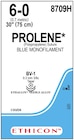 Prolene Suture 6-0 30" Polypropylene Monofilament BV-1/BV-1 Blue 36/Bx