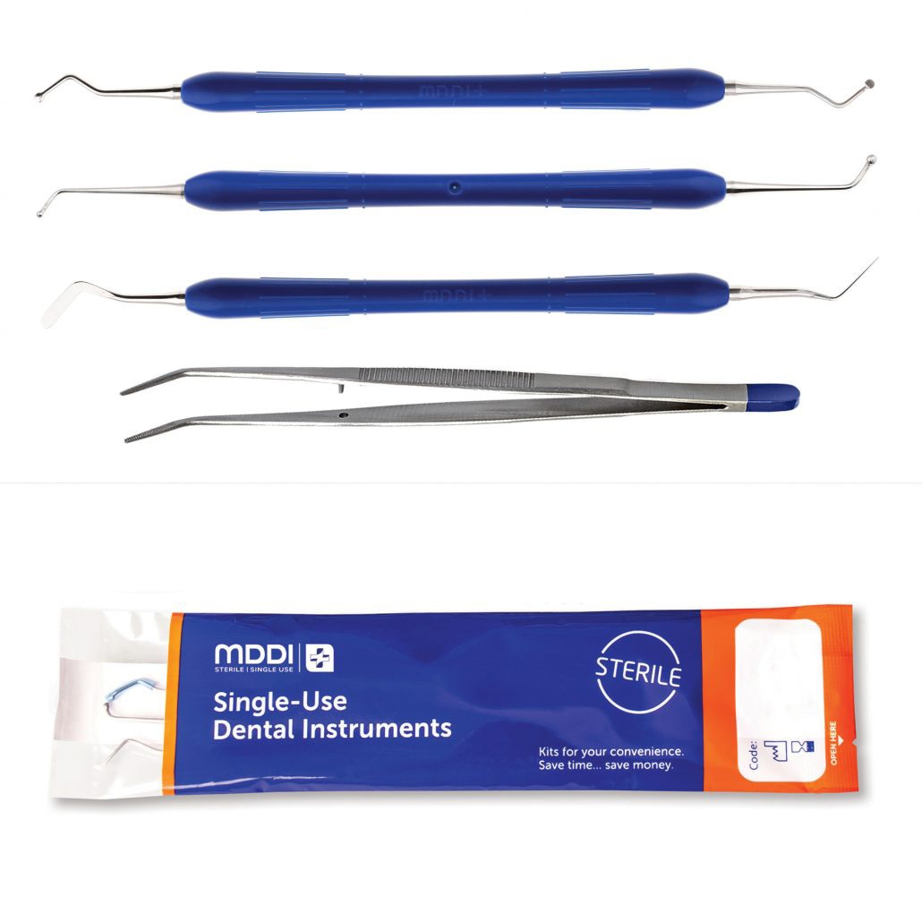 Restorative Inst Kit 4-Piece Sterile SU 80pk SI640