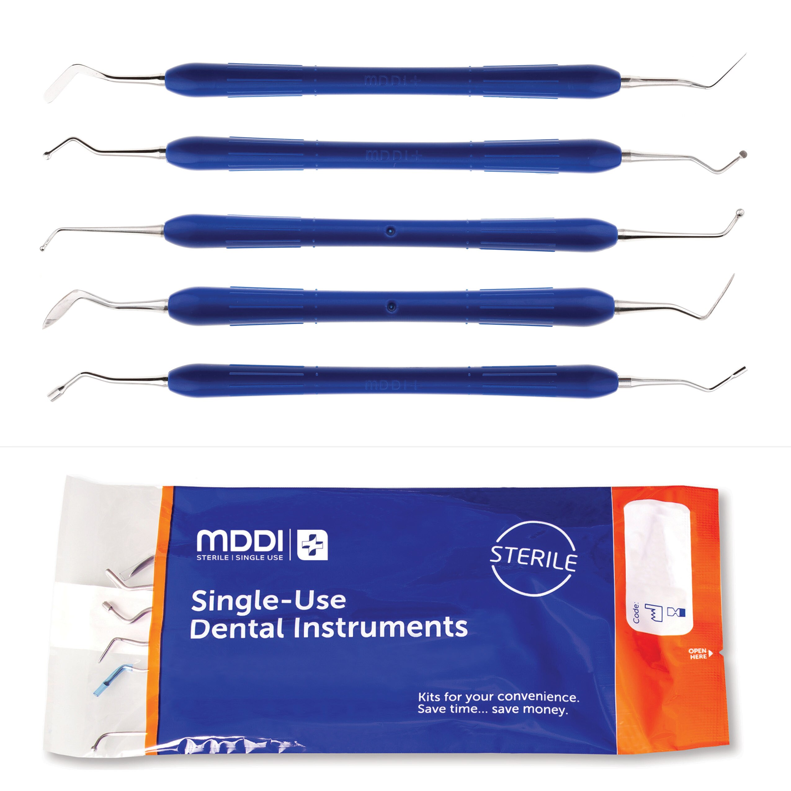Restorative Inst Kit 5-Piece Sterile SU 60pk
