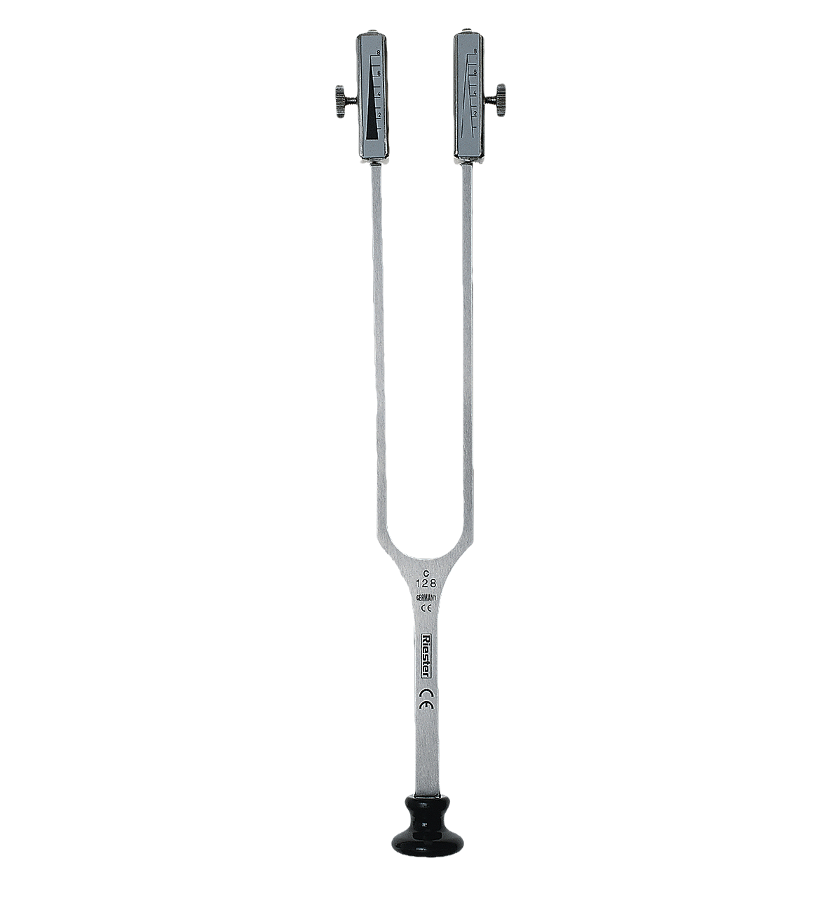 Tuning Fork C 64 HZ Removable Clamp  Base