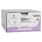 Coated Vicryl Suture 1 27" Polyglactin 910 Braid TP-1 Violet 12/Bx