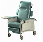 UniCliner Clinical Recliner Steel Frame 250lb Capacity Jade Each