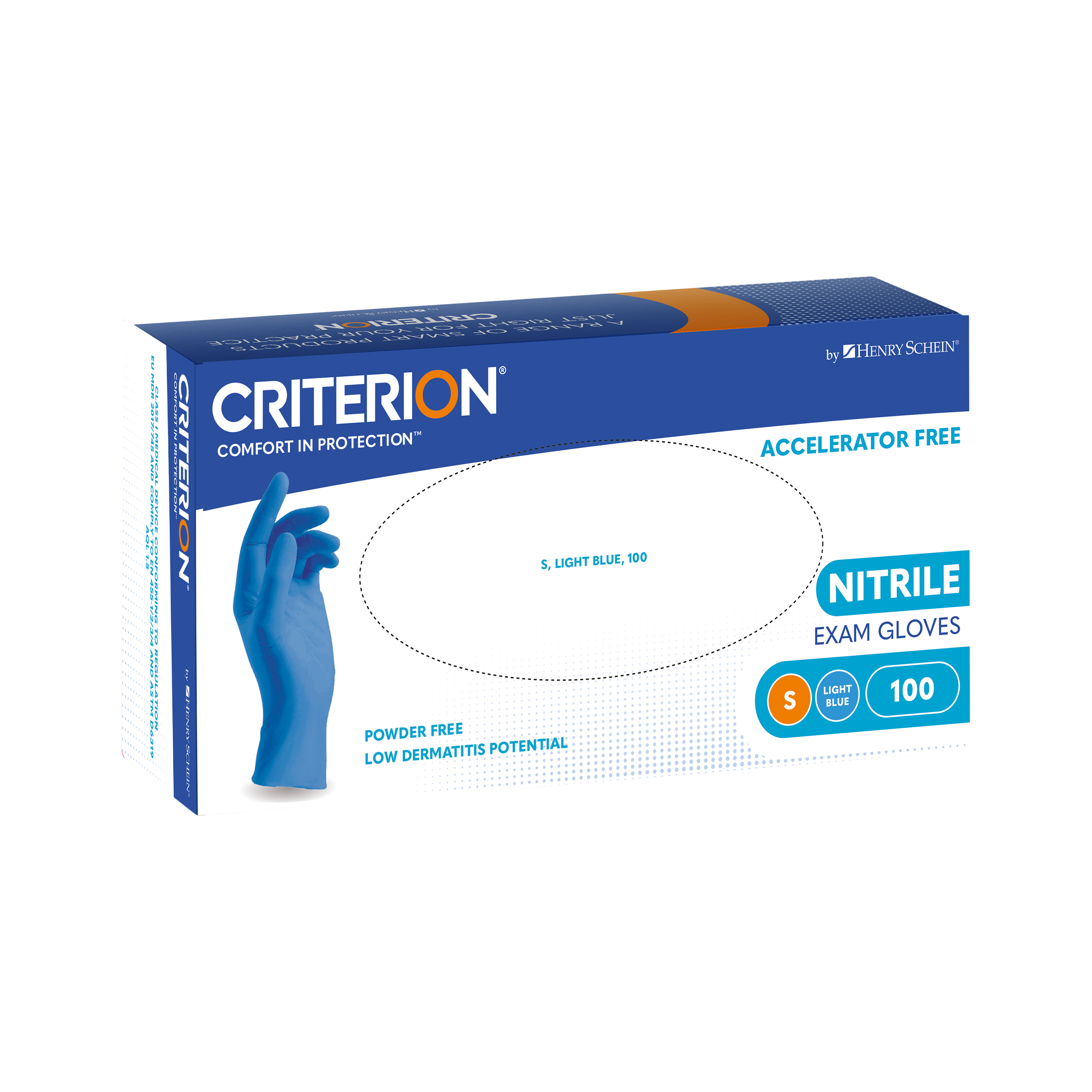 1182061_UK_Front_02_s_-Criterion-Gloves-Nitrile-AcceleratorFree-PowderFree-Blue-Small-100pk.png