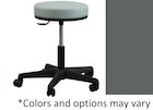 Premium Exam Stool Pewter 300lb Capacity