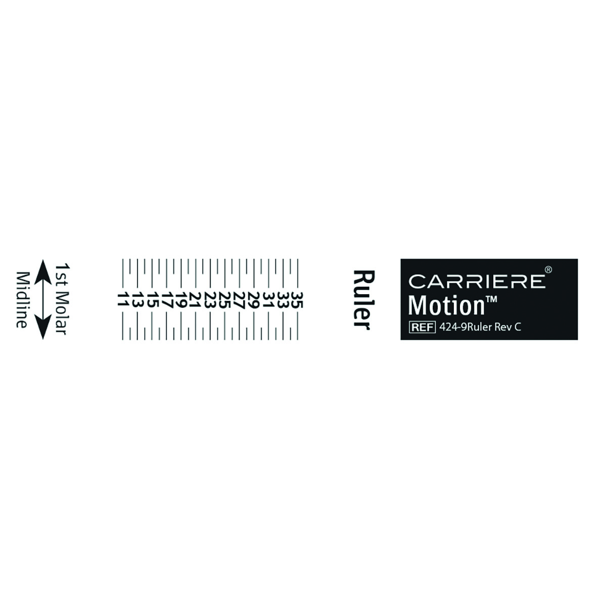 Carrierre Motion Ruler