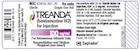 Treanda HCl Injection 100mg/Vl Powder SDV Each