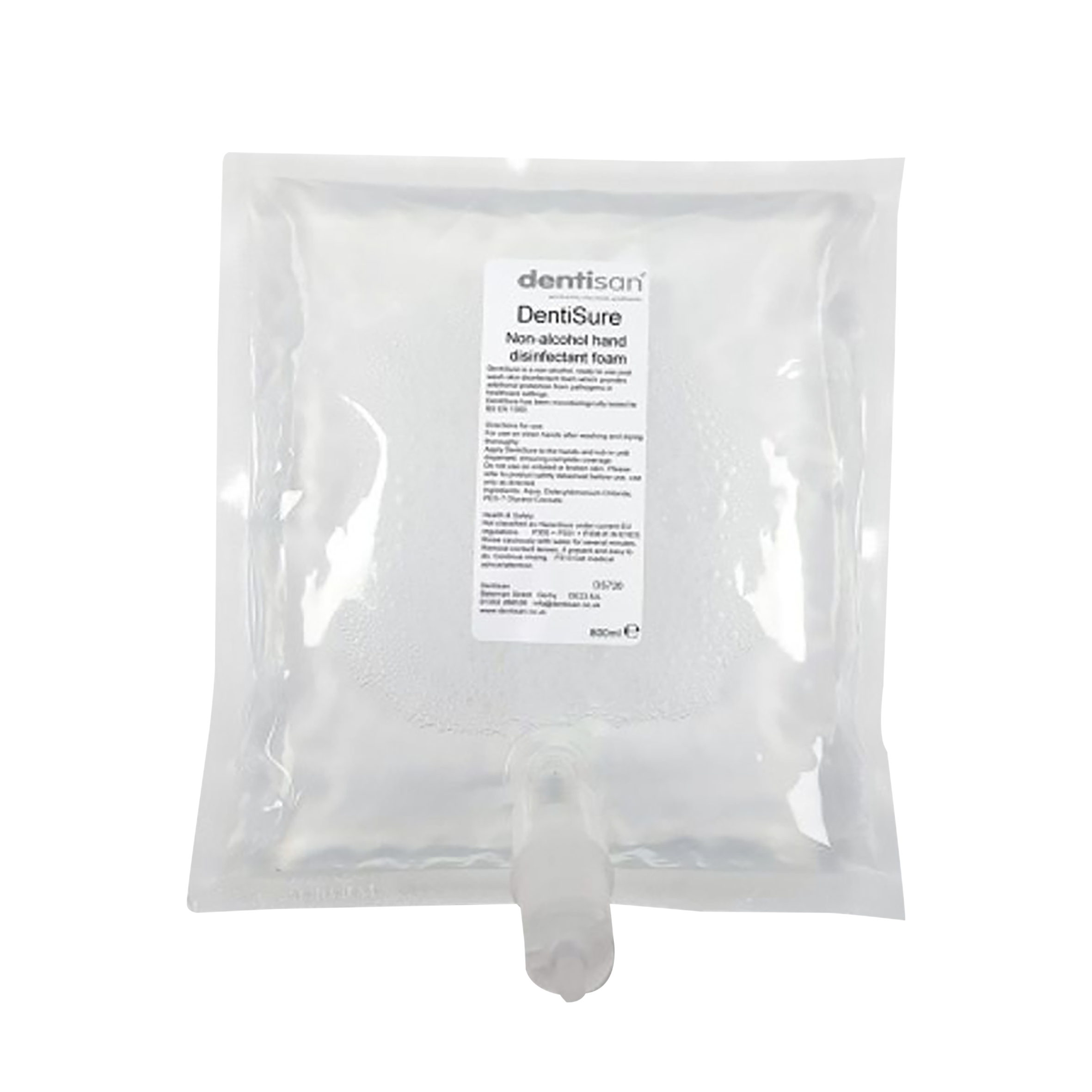 DentiSure Alcohol-Free Hand Foam 800ml 6pk