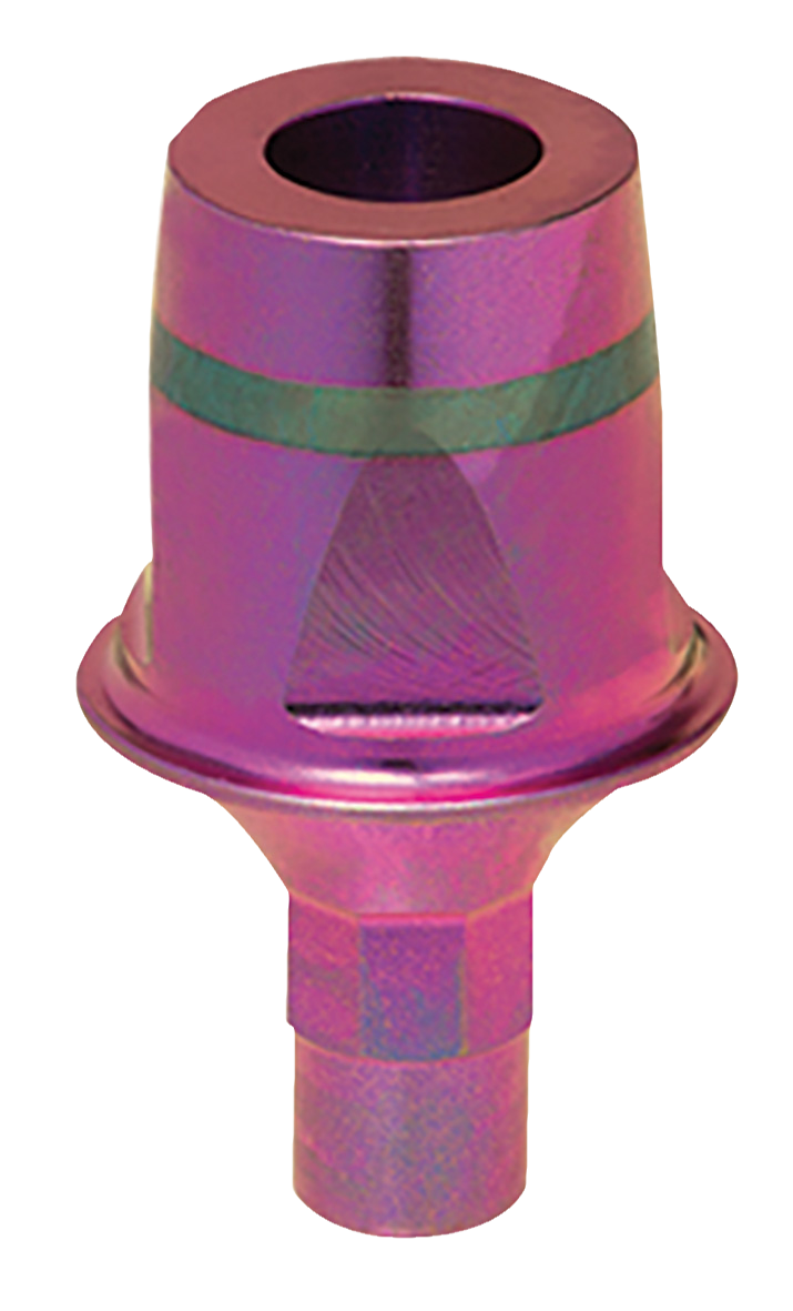 OKTAGON® Bone Level Regular Connect Abutment 0° Diameter 6.5mm Height 6.0mm Gingival Height 1.0mm