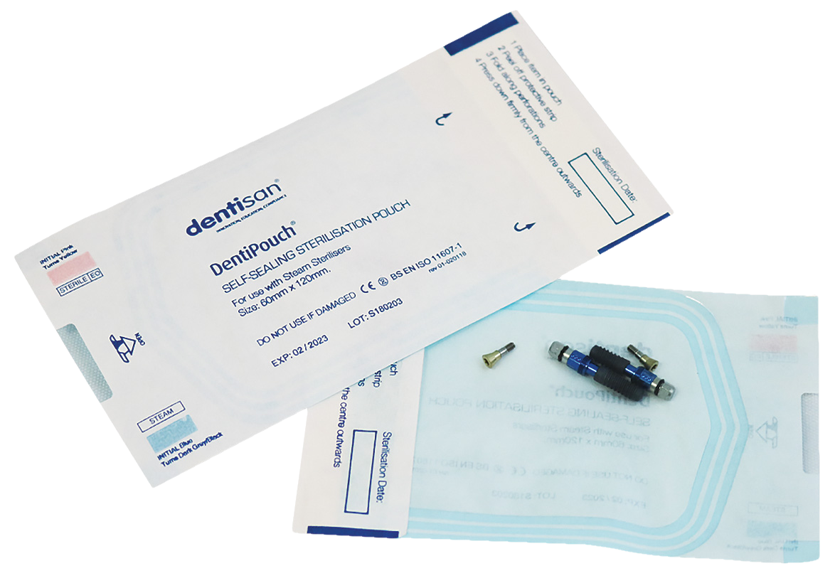 DentiPouch Self-Sealing 60 x 120mm 200pk