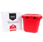 Recovery Mailer System 20gal Red 21-1/2x21-1/4x18-1/2" Plastic Ea