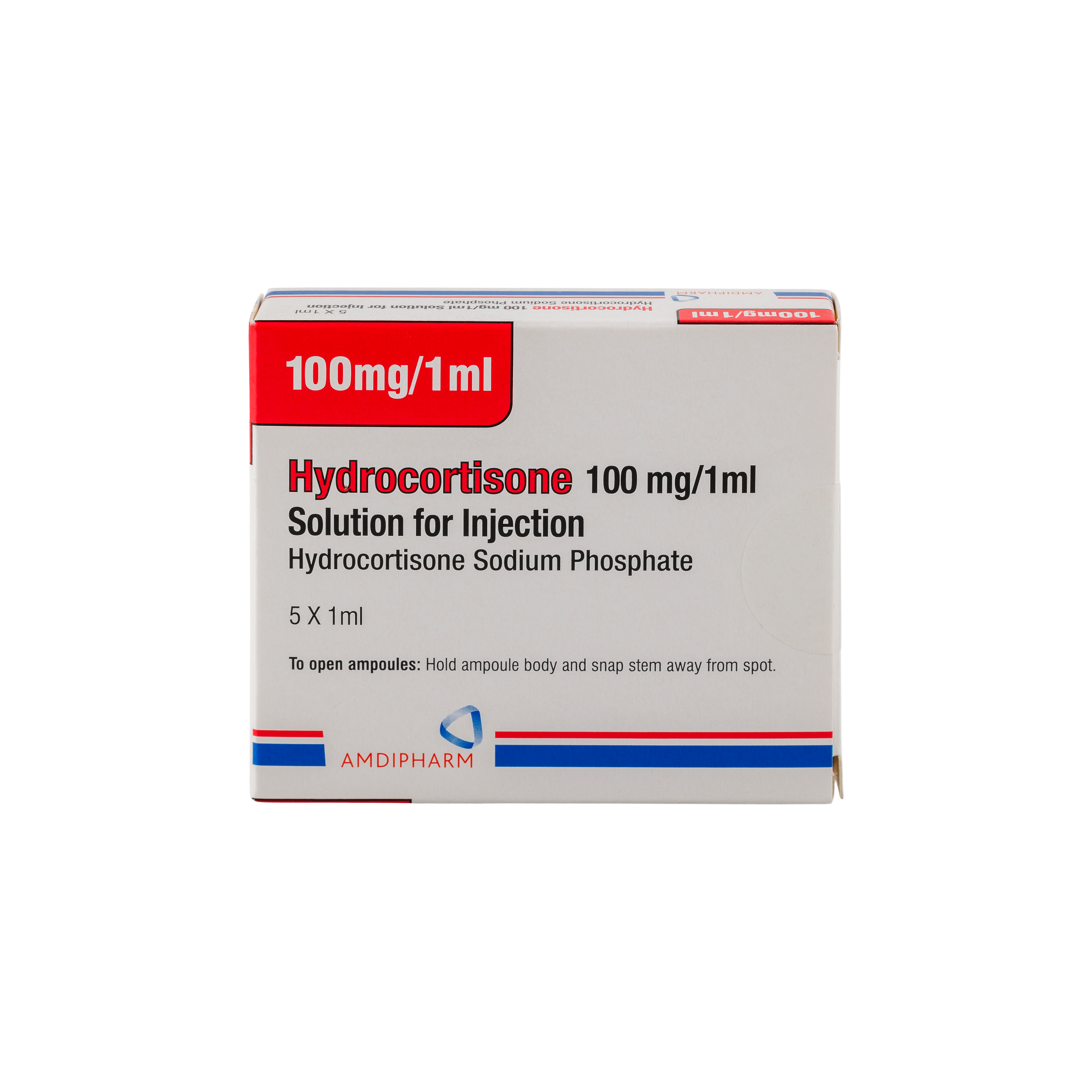 Hydrocortisone Ampoules 100mg/ml 5pk