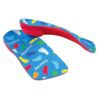 Powerstep Powerkids Insole Royal Blue/Pediatric Print Toddler 8.5-9.5