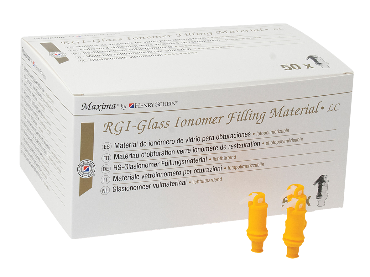 HS Maxima RGI Glass Ionomer LC A2 Caps 50pk