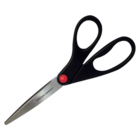 Office Depot Brand Scissors 8" Straight Black Ea