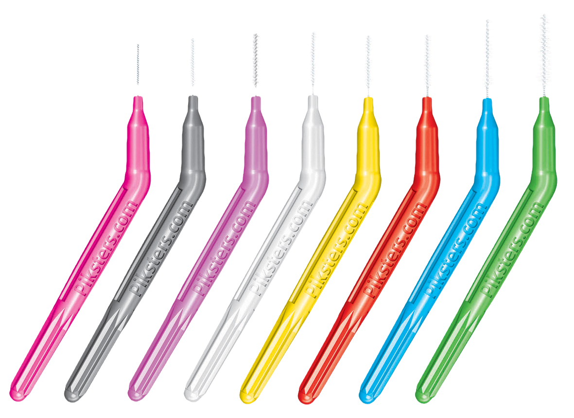 Acclean Interdental Angle Brush Size 4 Red 35pk Tapered  (ISO size 2 - Wire 0.52 - PHD 1.0mm)