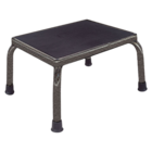 Footstool Silver Vein Finish 4 Leg Ea