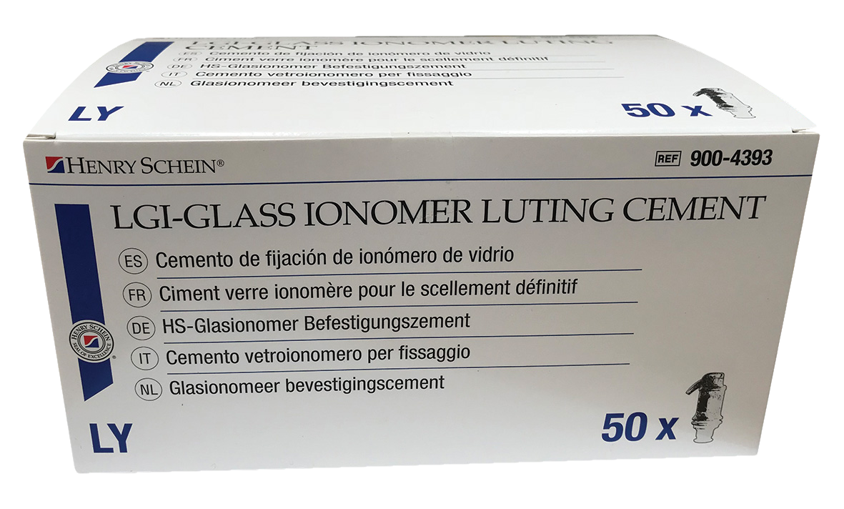 HS LGI Luting Cement Caps 50pk