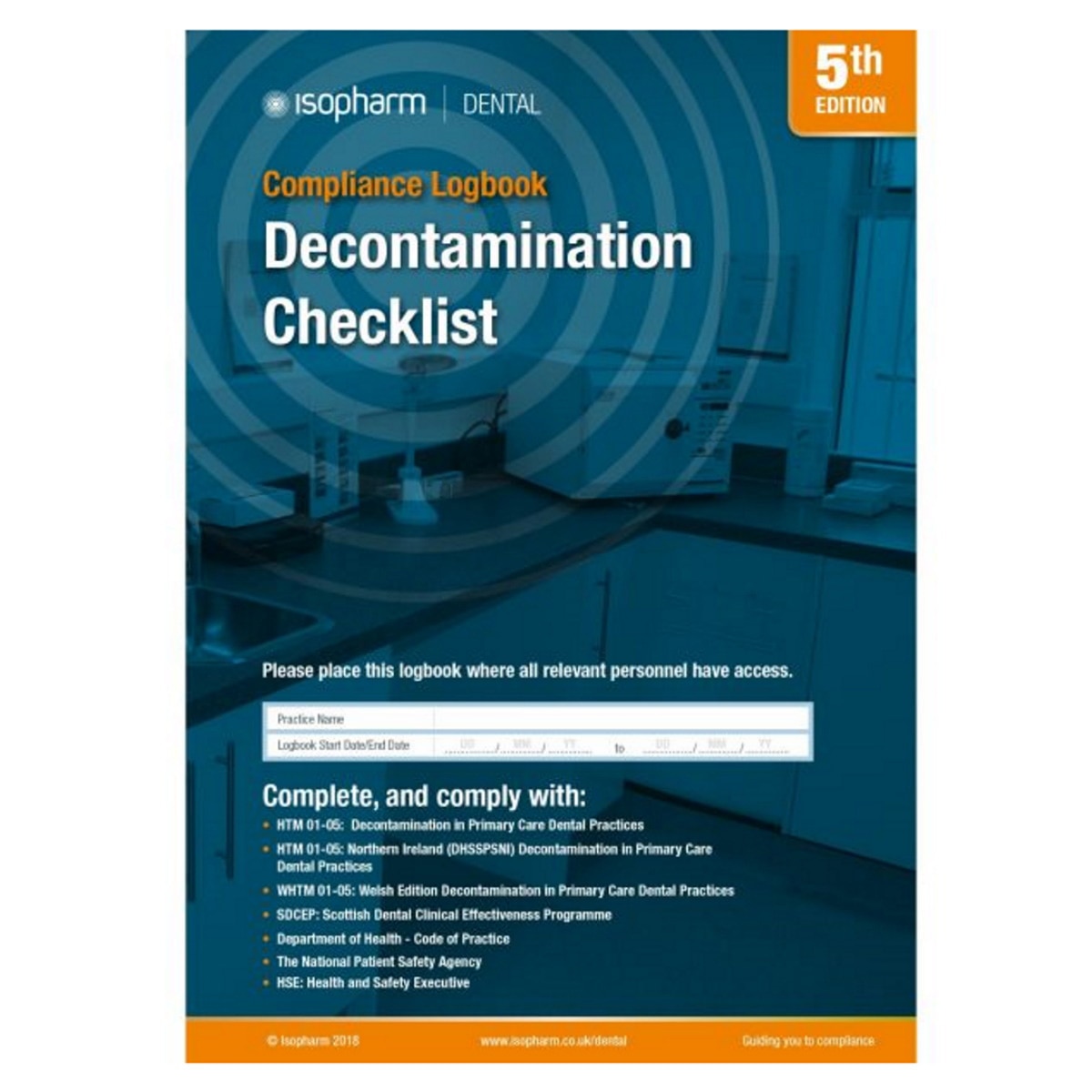 Sample Decontamination Log Decontamination Checklist Compliance Logbook