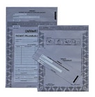 Univault PressNClose Patient Valuables Envelope Gray 9x12"