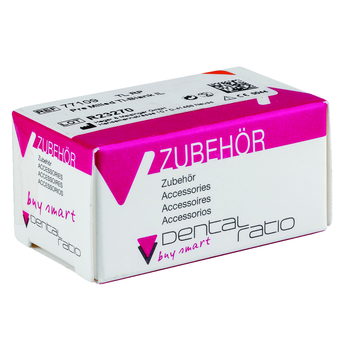 OKTAGON® TL RP Pre Milled Titanium Blank IL