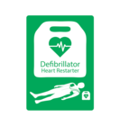 Wall Sign Sticker AED 210 x 148 Each