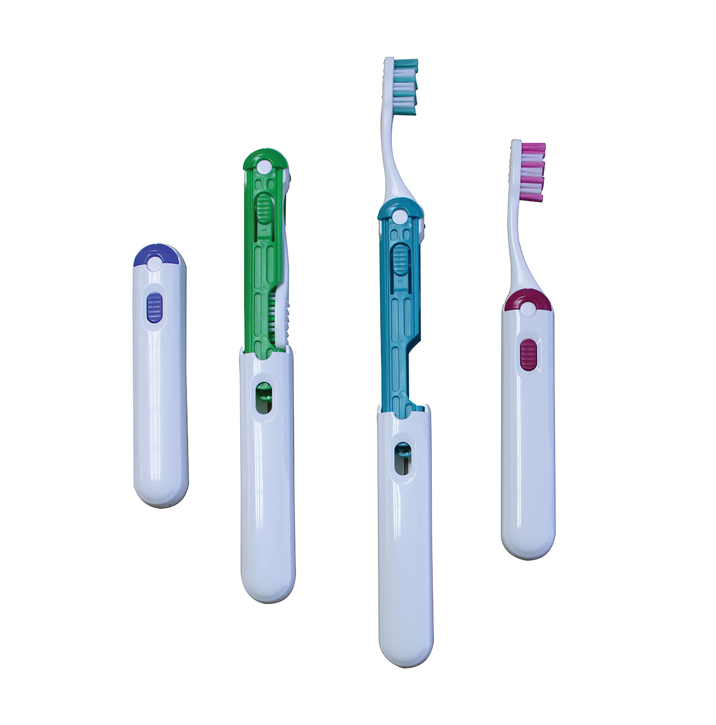 DEHP Toothbrush Travel Assorted Colours Case of 30