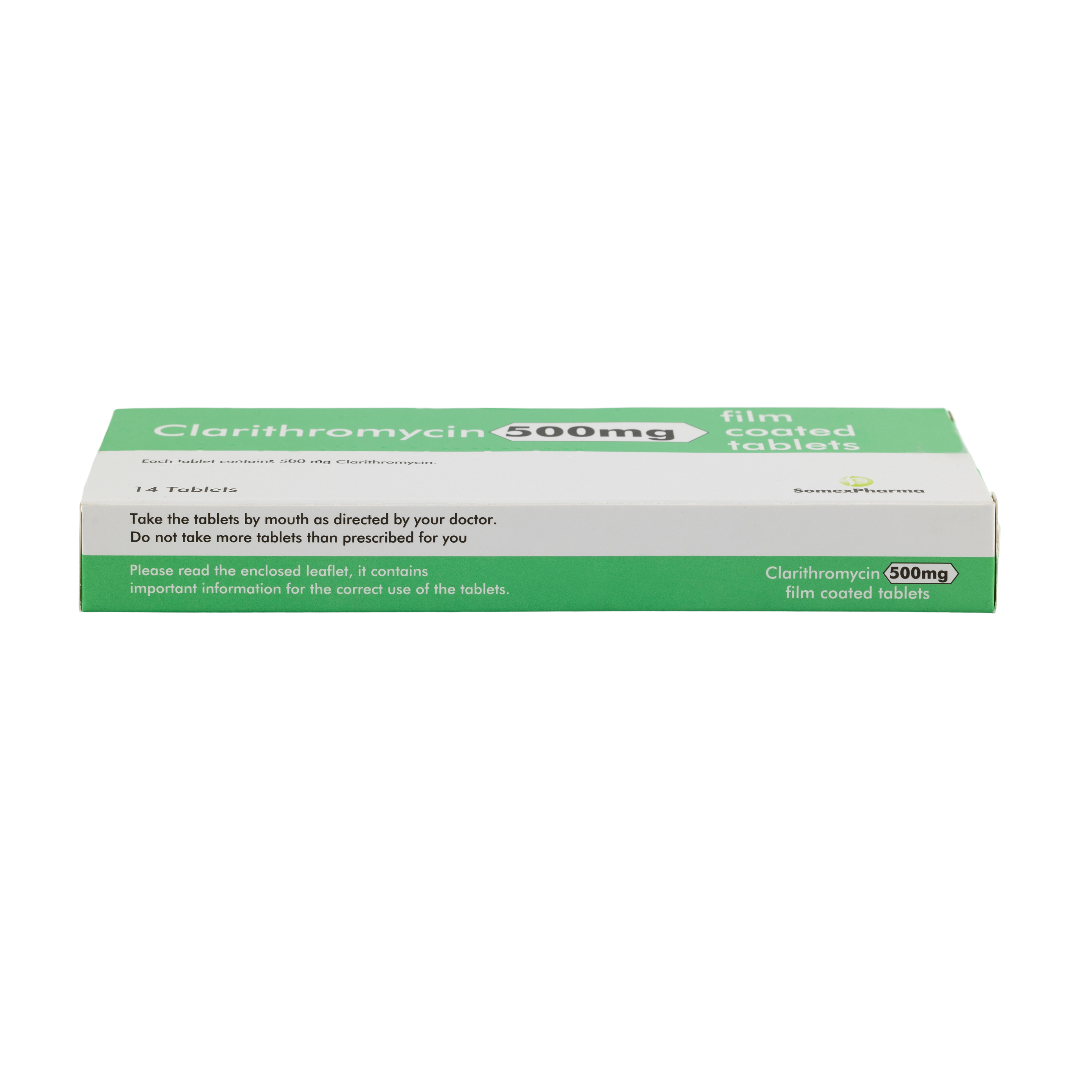 Clarithromycin 500mgs 14pk