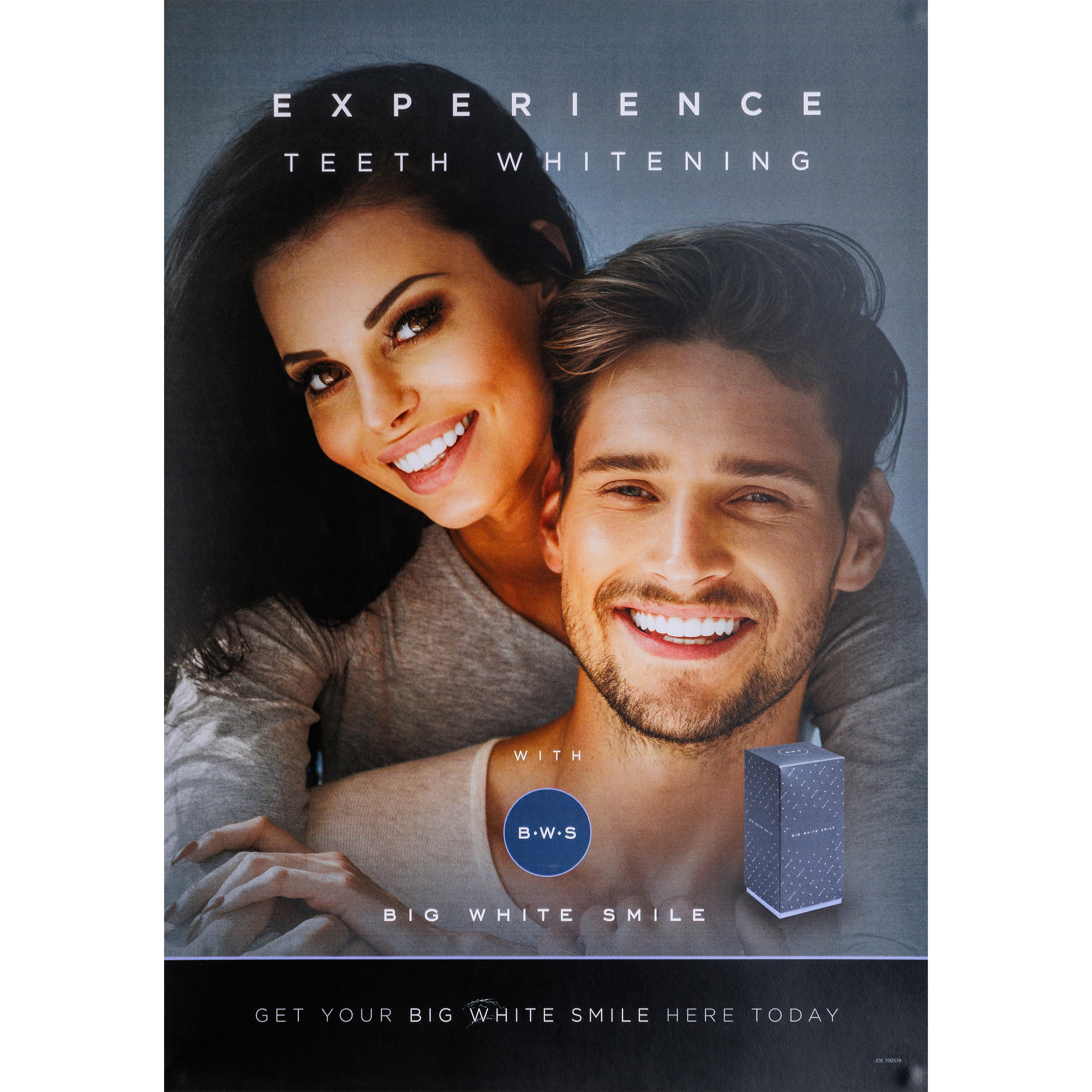 Big White Smile Poster