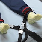 Twice As Tough Cuff Restraint Ankle Neoprene Hook & Loop Release Buckles 1/Pr