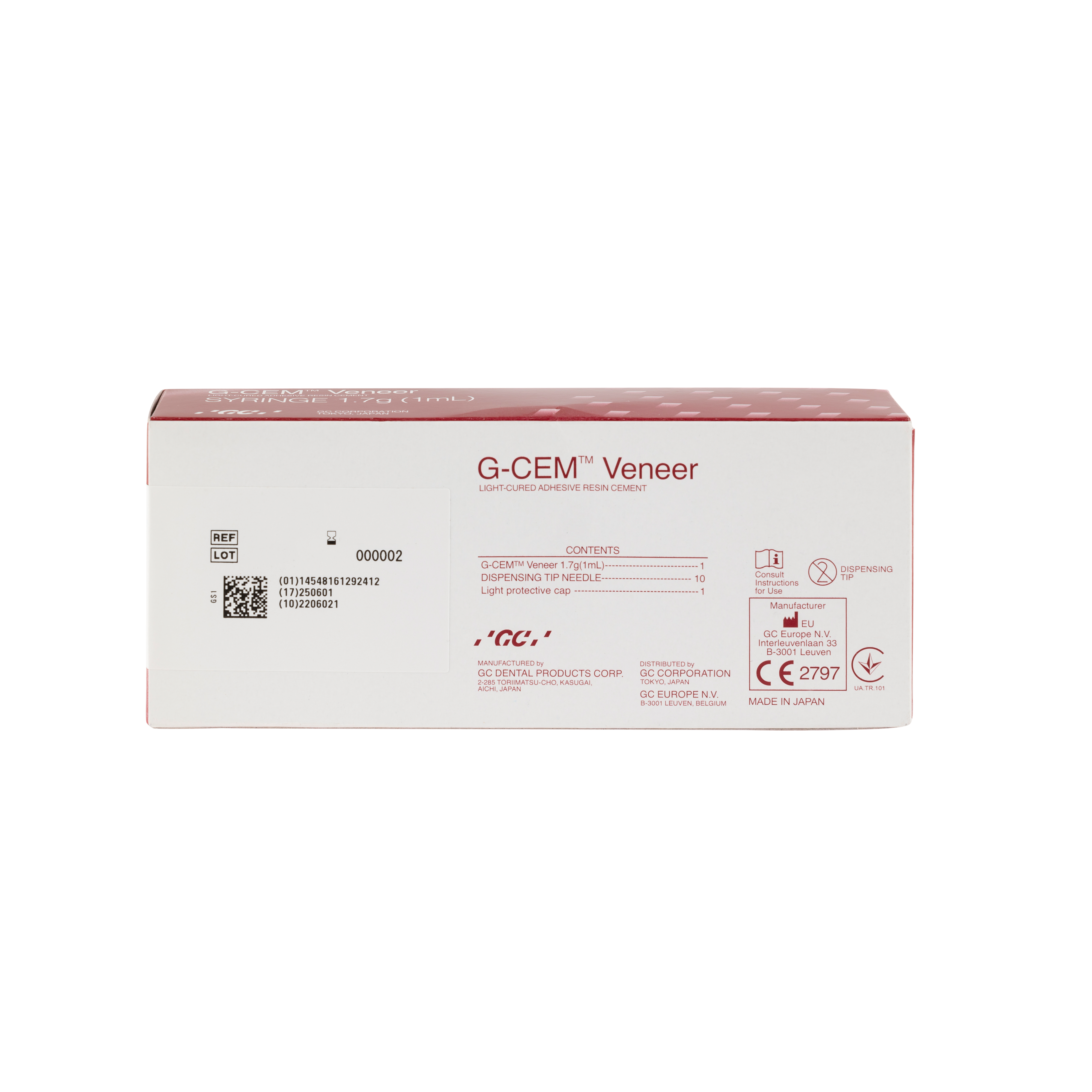 G-CEM Veneer LC Resin Cement Refill Opaque 1.7g