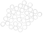 HS Elastic O-Ring Silicone 2oz 1/8 Light 5000pk