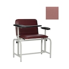 Blood Draw Chair Mauve Steel 450lb Capacity Ea