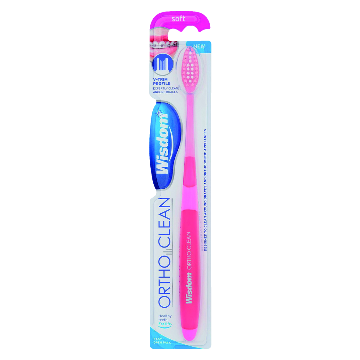 Wisdom Ortho Clean Toothbrush 10pk