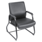 CaressoftPlus Guest Chair Steel Frame Black Each