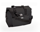 Medical Bag 14x9.5x6" Black Double Zipper Closure 2 Cntr Hndl/Rmvbl Shldr Strp
