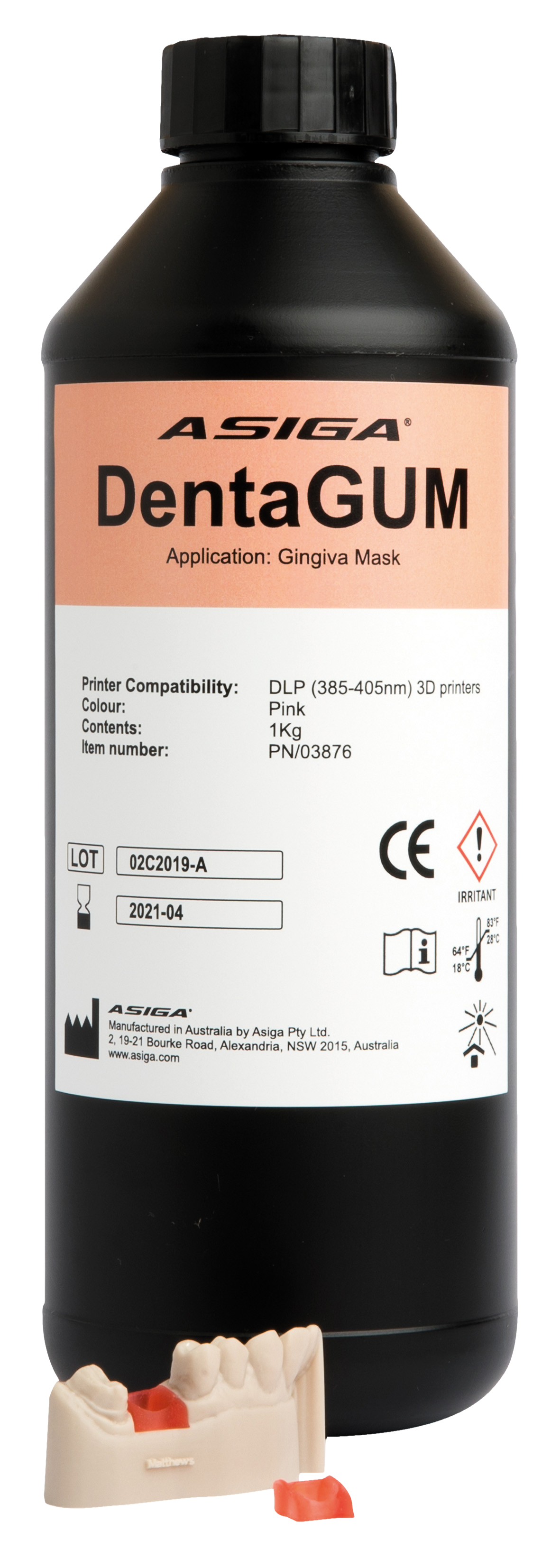 DentaGUM Gingiva Material 1kg