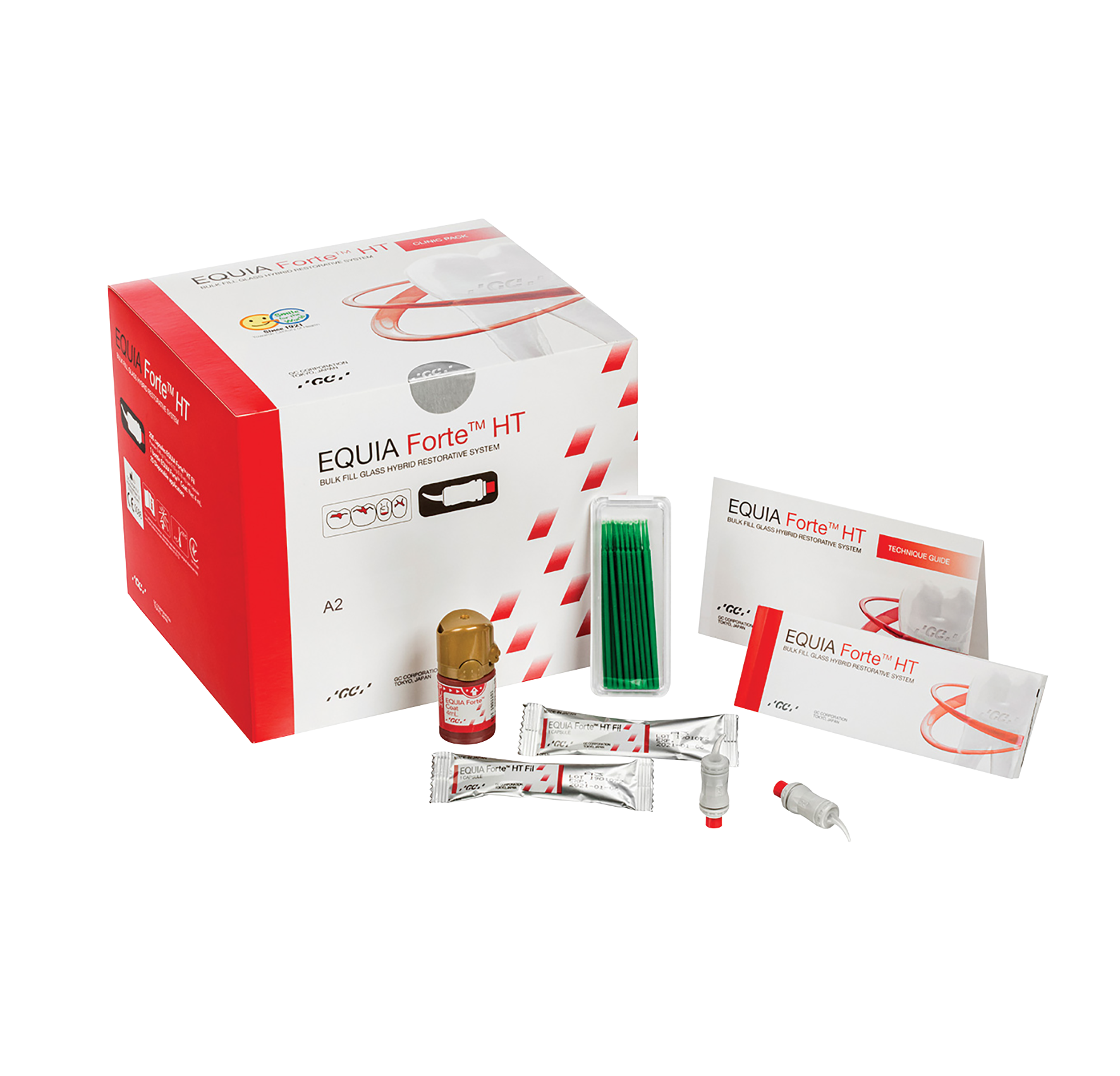 EQUIA Forte HT Fil Capsules 0.4g Clinic Pack A2 200pk