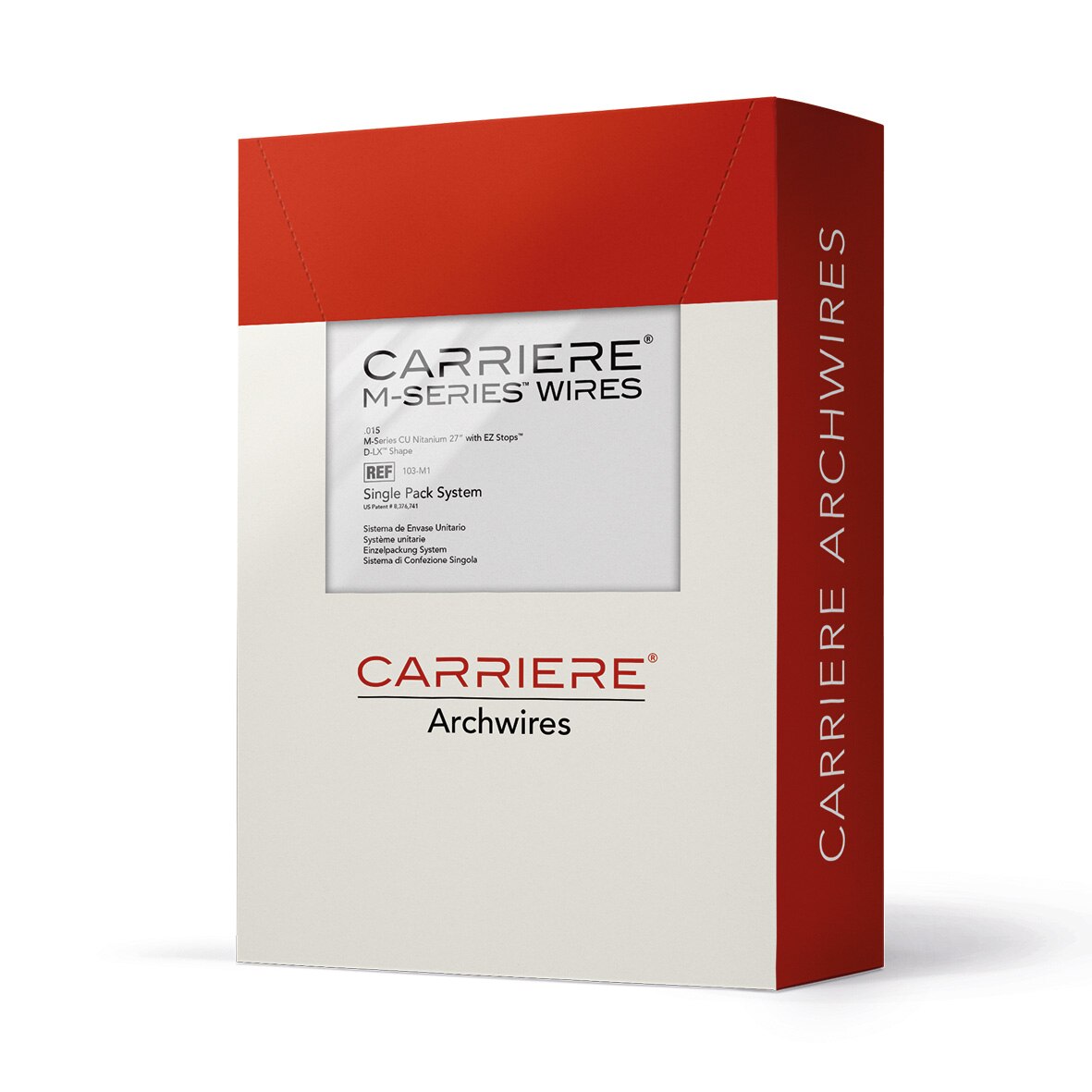 M-Series Archwire ONE .015 CuNitanium w/EZ Stops 10pk