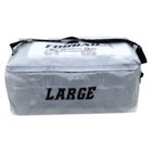 Weather Repellant Bag 16x30x14" Clear Vlcr Duffle Styl Hndl/Rmvbl Shldr Strp