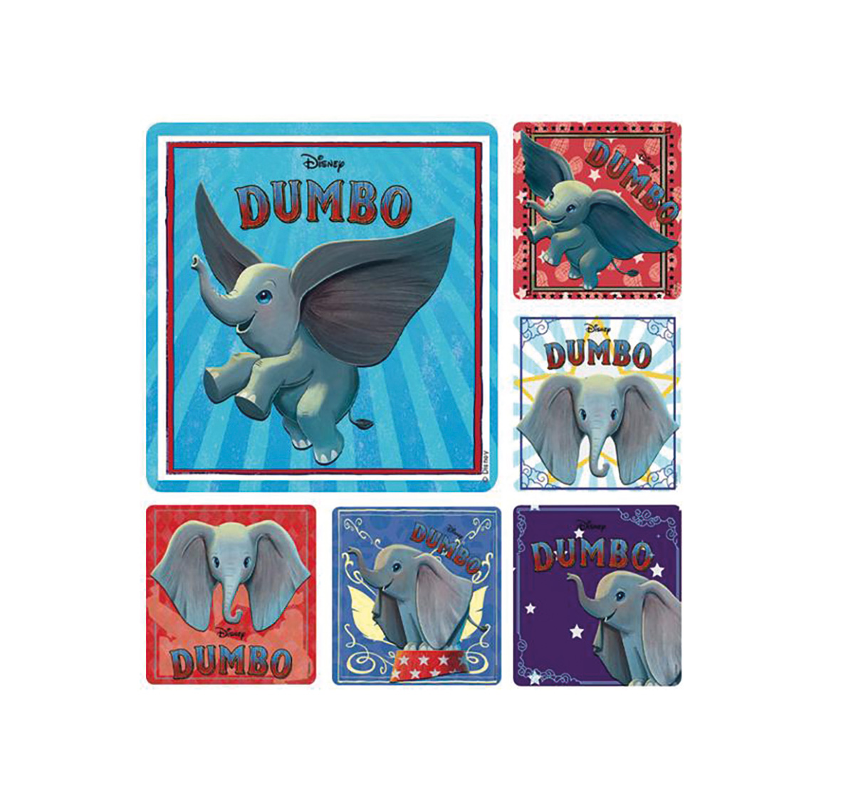 Stickers Dumbo Live Action 100pk