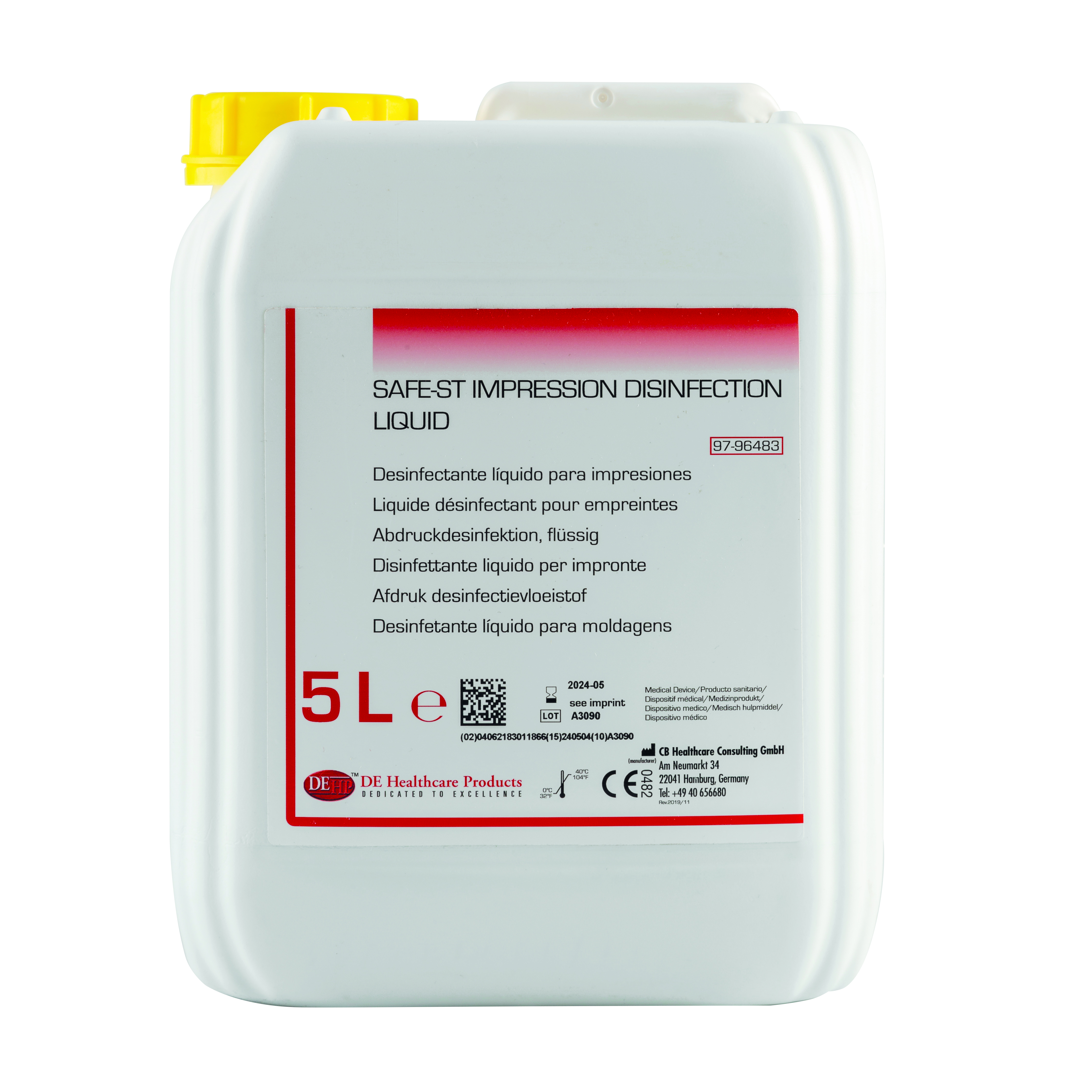 DEHP Safe-ST Impression Disinfection 5L