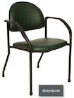 Side Chair Custom Steel Frame Greystone With Backrest Each