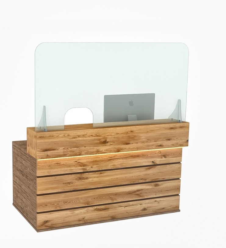 Counter Screen Hardware Shop Shields Reception Counter Screen 160x80 Left Right Opening ...