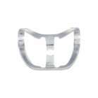 HS Rubber Dam Clamp Winged No.212 Anterior
