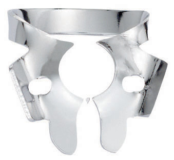 HS Rubber Dam Clamp Winged No.4 Upper Small Molars